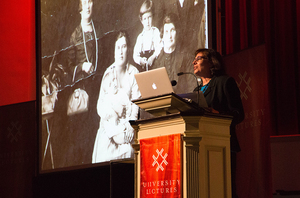 Sonia Nazario was the final speaker for the 2016-2017 University Lecture Series, and her speech was held in Hendricks Chapel.