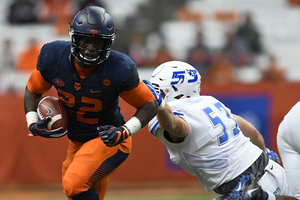 The Orange took control early en route to a 50-7 blowout, SU's fourth straight season-opening win. 